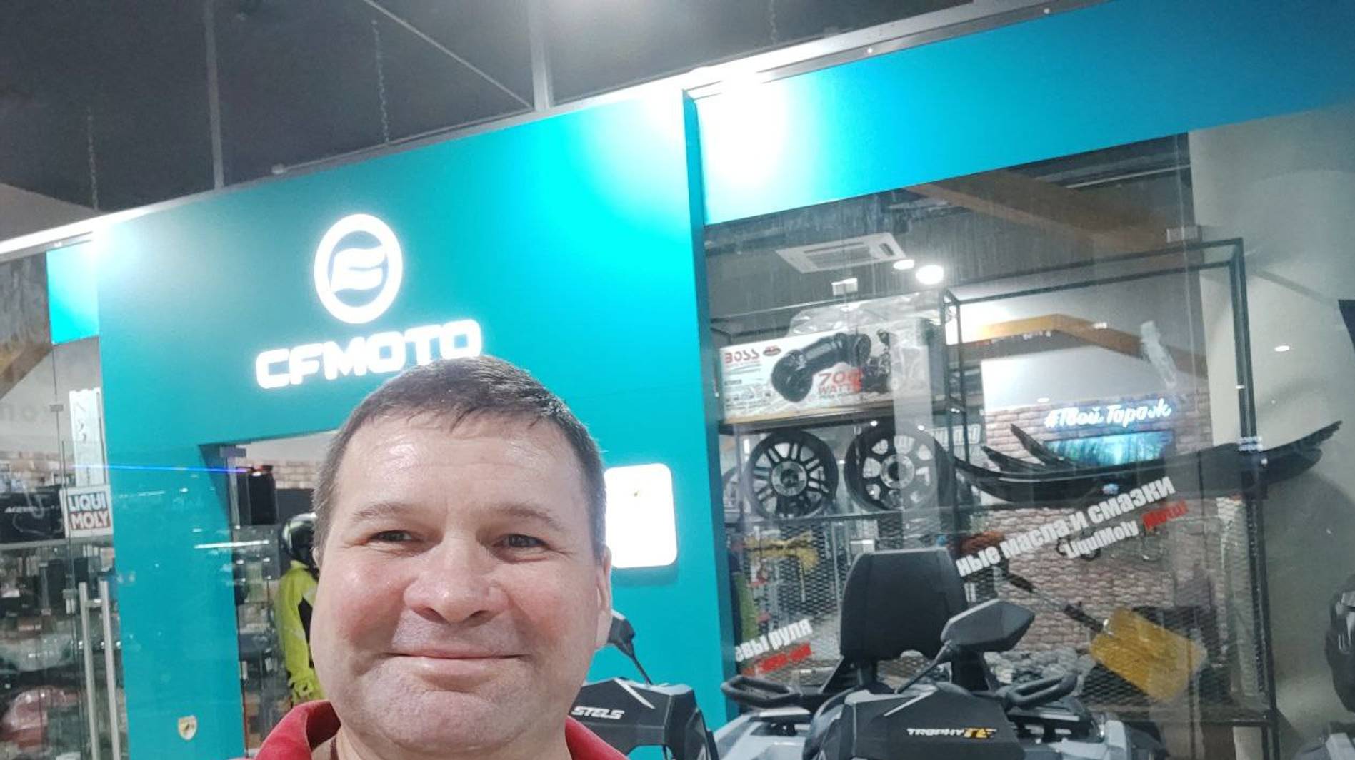 Юрец Огурец в Новом Салоне CF MOTO