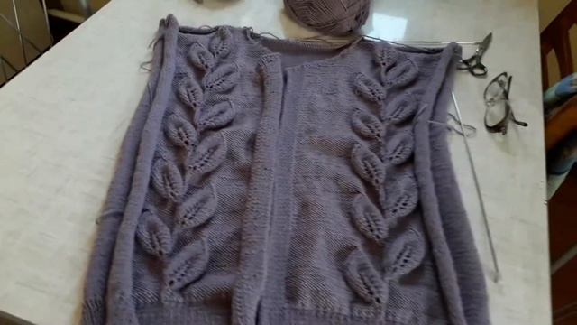 ВЯЖУ КОФТУ ИЗ АЛИЗЕ ЛАНАГОЛД КЛАССИК!