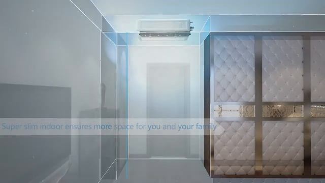Haier Super Slim Duct Unit