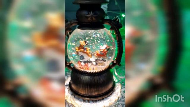 Новогодний Музыкальный Фонарь Christmas Musical Lantern
