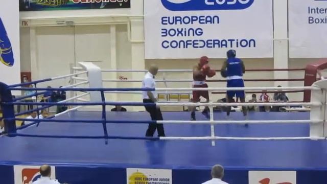 ЧЕ 2013 среди юниоров 15-16 лет г.Анапа. Маруткин Д. (Россия) - Видал Райли (Англия) 3б финал HL