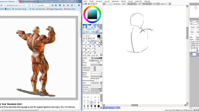 30 Second Drawing , Pick It Up .