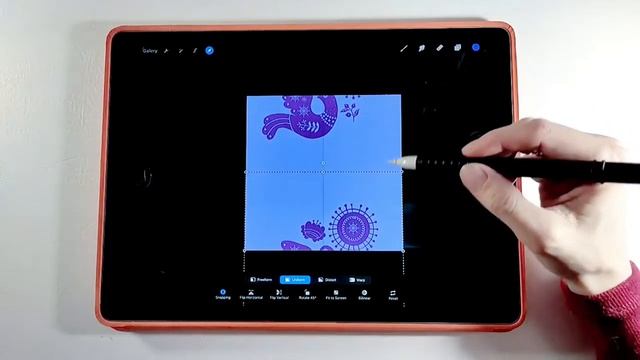 Nordic Holiday Procreate Brushset Pattern Tutorial Russian