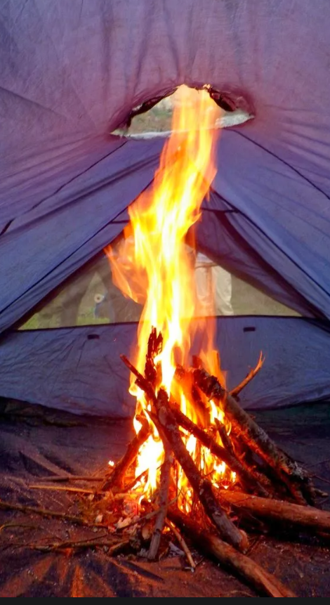 БЫСТРО НАГРЕТЬ ПАЛАТКУ