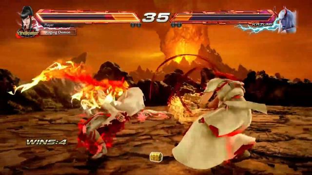 Intense Fight | Kazumi Vs Devil Kazumi(arcade Boss) | TEKKEN 7