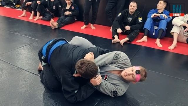 Михаил Паков - Butterfly Cross Choke