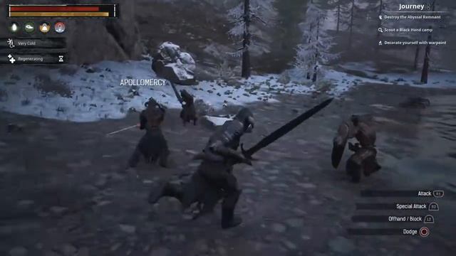 Castle Black 2 Vs 7  Conan Exiles Northern Battle