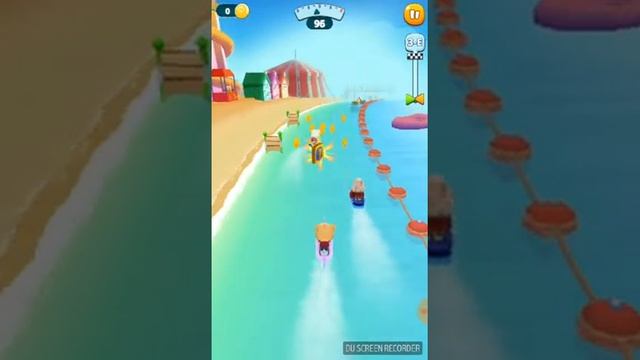 Играю в игру Аквабайк говорящего Тома 2