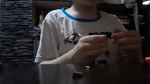 как слепить мышку сосиску(: