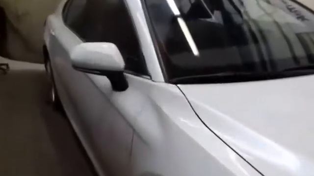 #тонировка_молодёжная_молодогвардейская_москва Тонировка Тойота Камри Vx70