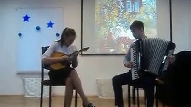 Алексеенко Илья и Эрбис Александра Е Дербенко  Сельский вечерок