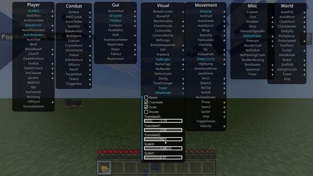 Minecraft Bedrock Edition 1.19.20 Hack Client: Horion