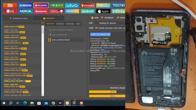 Honor 10 Lite Frp Bypass (HRY-LX1) By Unlock Tool |Reset  Frp Done By Unlock Tool Done | Honor10lit