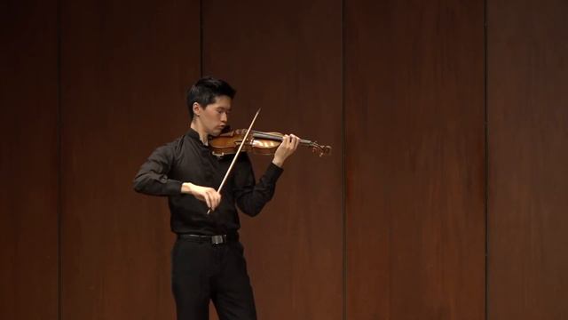 Ysaye, Violin Sonata No.3 “Ballade”; Aaron Chan