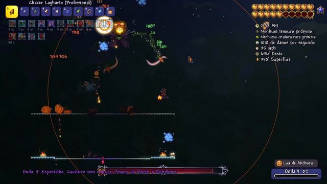 Terraria Clicker ► Lua Abobora Com Set De Efeitos Ou Set DPS, Qual Se Sai Melhor? #34