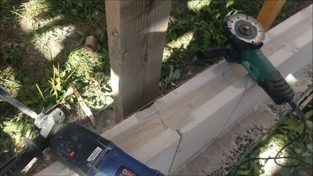 Армирование газоблока часть 2