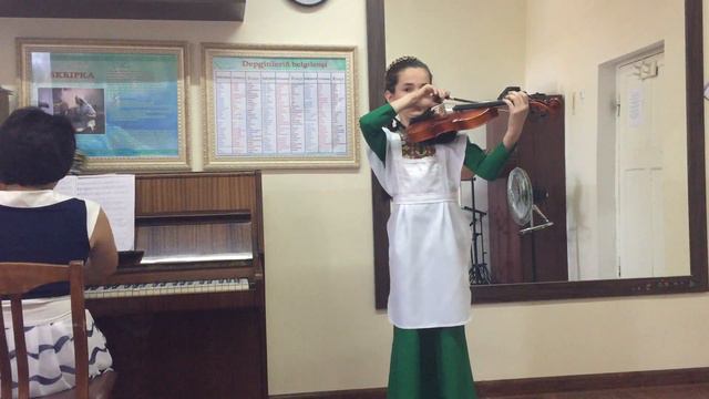 А.Комаровский - Концертино G Dur. Арустамова Валерия-1 класс