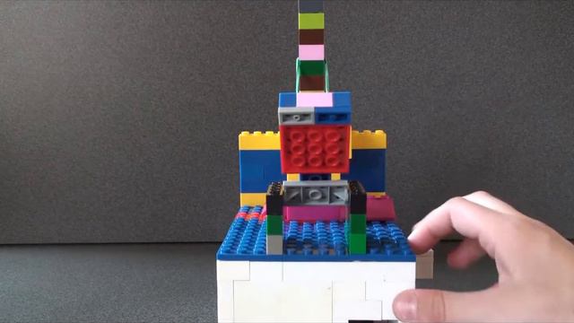 Игровой автомат для баскетбола из лего (Самоделки из Лего)