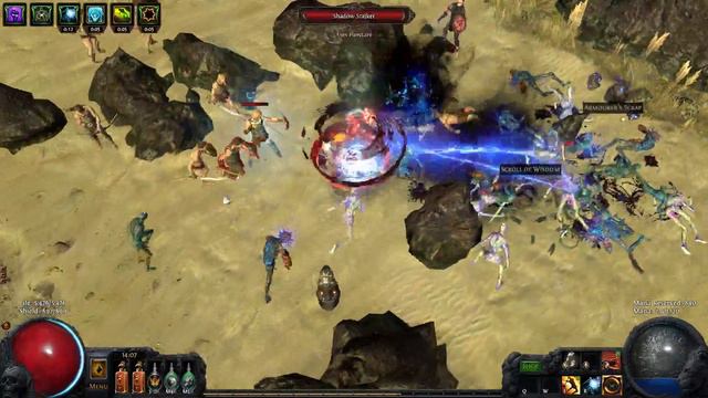 Path Of Exile 2.2.2b Hardcore Perandus Gladiator High Block Aegis/Mjölner (Thornado, By Banktools)