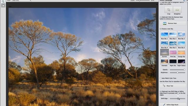 Sky Replacement With Custom Sky  In Photoshop Elements 2021