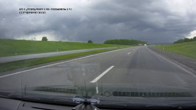 Избежал столкновения с Камри (Трасса Новокузнецк-Ленинск-кузнецкий) 27.05.2015г.