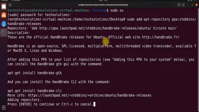 How To Install Handbrake On Ubuntu 21.04 | Handbrake For Linux | Handbrake Video Transcoder Linux