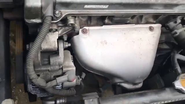 Запуск и работа ДВС 4AFE Toyota Corolla Ceres AE101