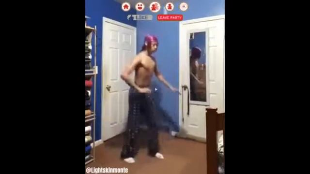 Dude Dancing to Meepcity Music