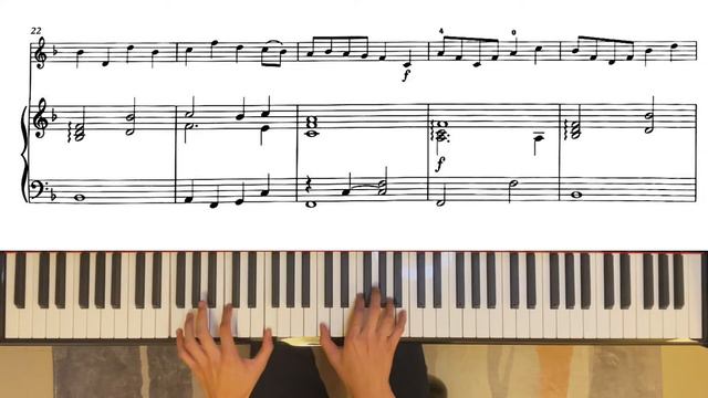 ABRSM Violin Exam Grade 4 A1 - Portsmouth (Piano Accompaniment)