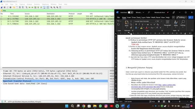 OraNG NGerJain TugAS - Wireshark Lab: HTTP V7.0