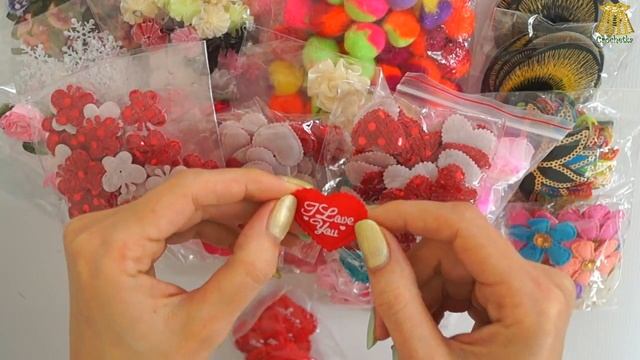 ♥ Декоративные элементы для вязаных изделий ♥  Decorative Elements ♥ Crochetka Design Studio