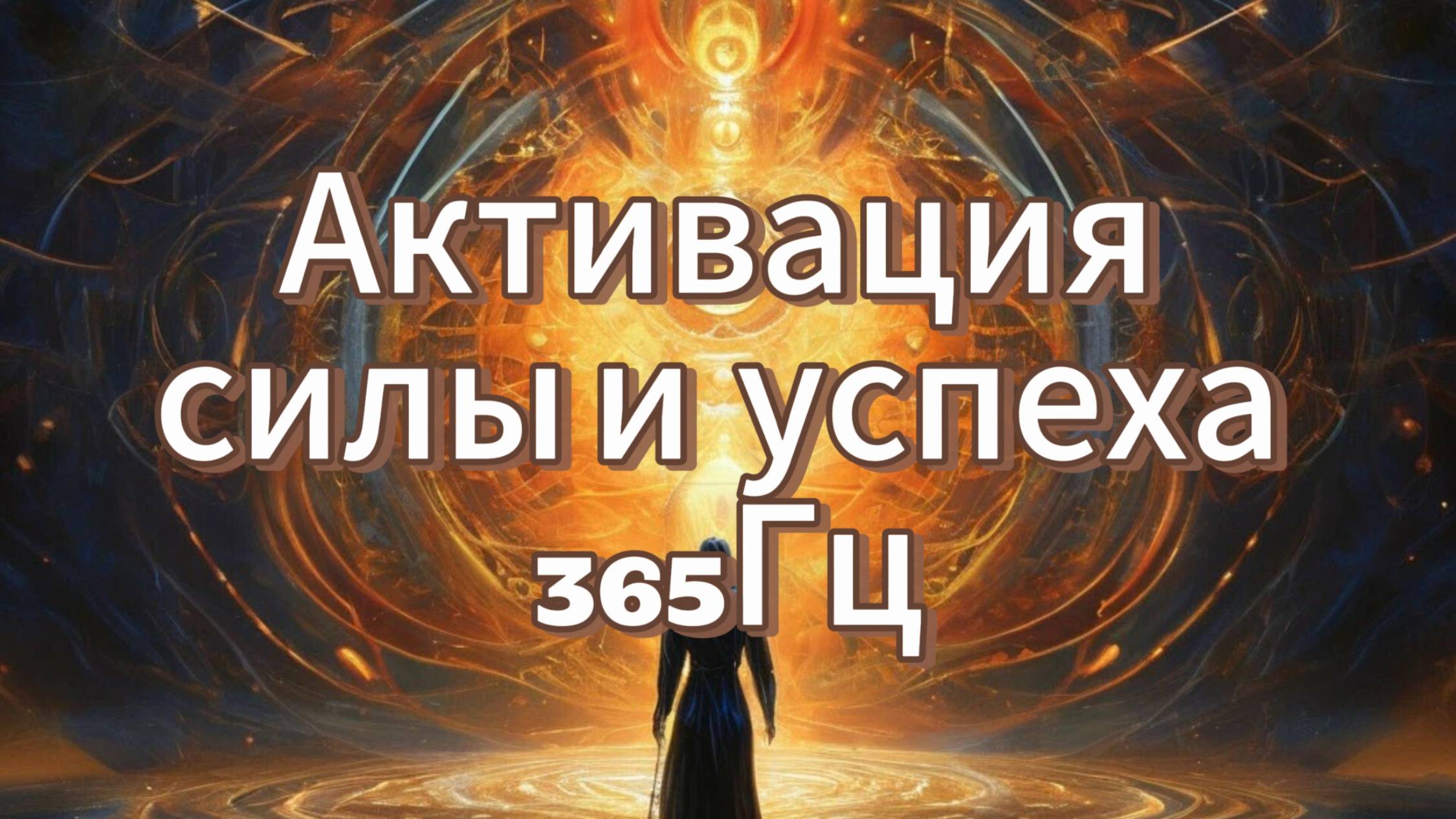 Активация СИЛЫ и УСПЕХА. 365Гц