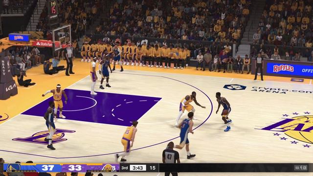 NBA 2K24 Next Gen Full Gameplay Warriors Vs Lakers 4K (nba 2k24 Gameplay) NBA 2K24 Gameplay PS5