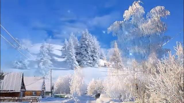 Зимняя сказка !