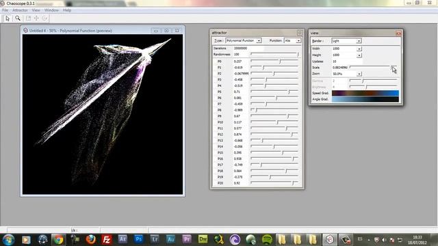 How I Create Abstract Attractors In Chaoscope