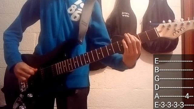 Gorillaz - Starshine Guitar Cover With Live Tabs