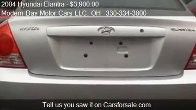 2004 Hyundai Elantra GLS - For Sale In Wadsworth, OH 44281