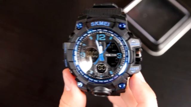 Обзор и настройка часов SKMEI 1155