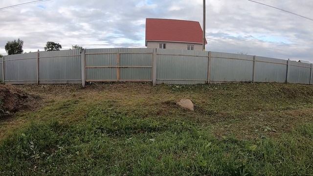 Дела в деревне .Кошу траву  ,сломал защиту на триммере .Сделал чудо штуку.