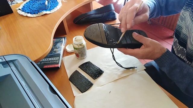 Восстановление лопнувшей подошвы своими руками.
