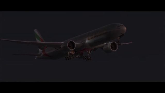 BOEING 777-300 - LEAVING EARTH