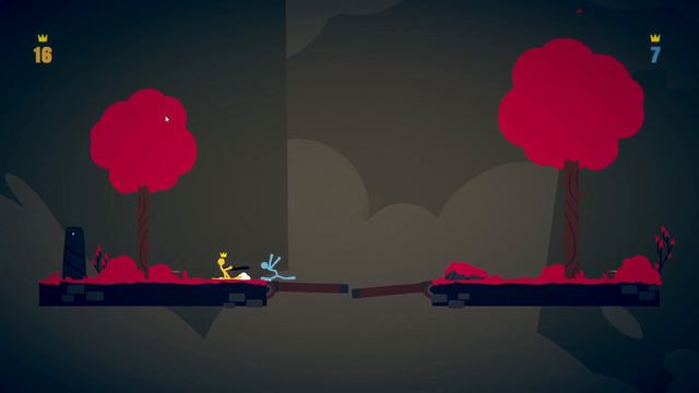 СМЕРТЬ ПОД ОДНОЙ ПЛАТФОРМОЙ В STICK FIGHT!
