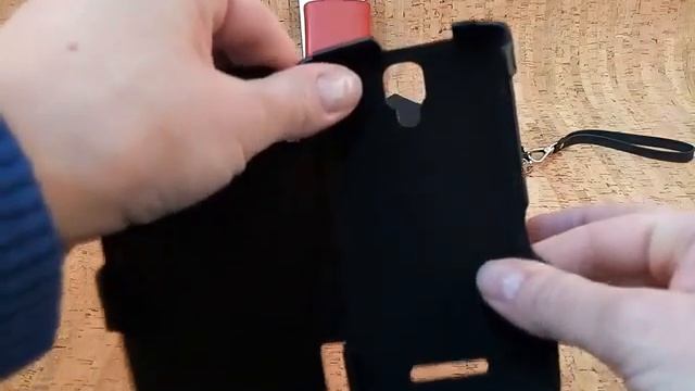 Кожаный чехол книжка Valenta для телефона Lenovo A1000