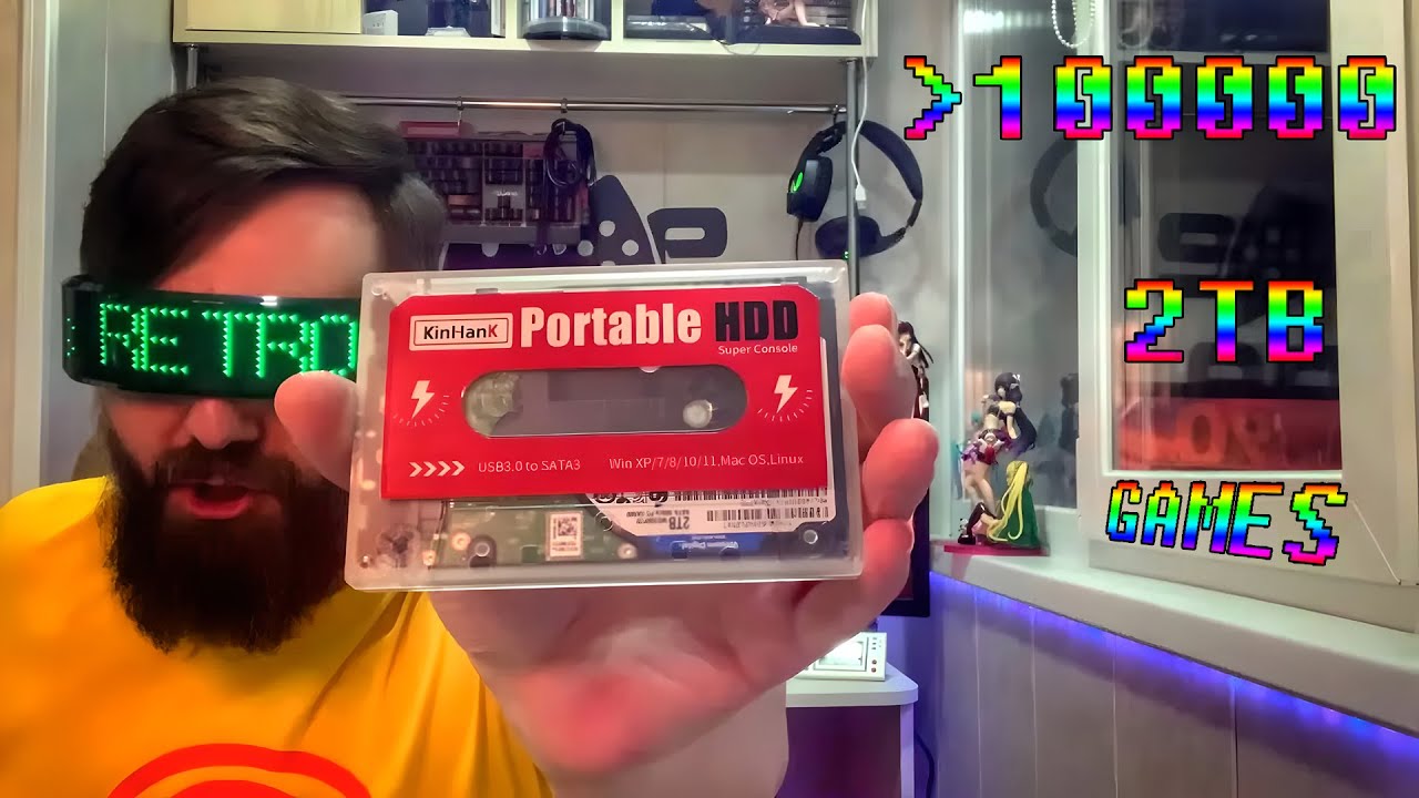ALL RETRO GAMES❗ ? HDD KinHank 2TB ?