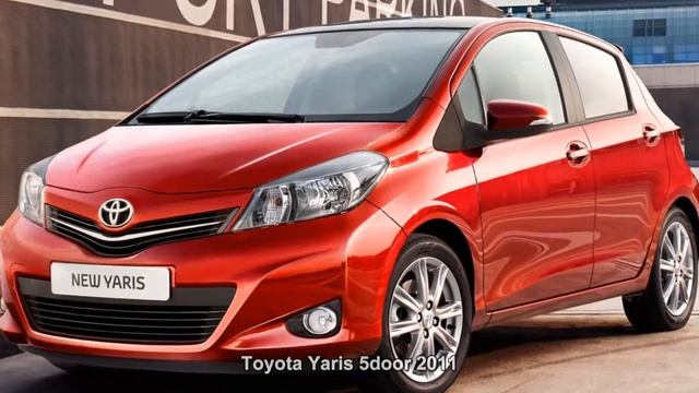 #4230. Toyota Yaris 5door 2011 (лучшее видео)