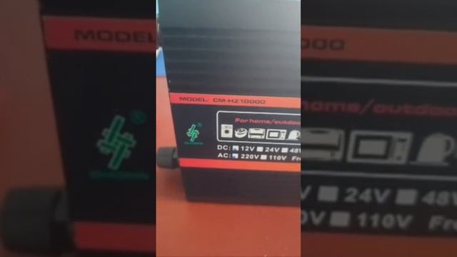 Інвертор 12/220 з аліекспрес на 10000W. Чиста синусоїда.
