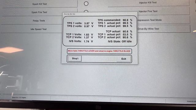 Volvo Penta 8.1L Merc Test Throttle Response For Nichols Marine 4G Econtrols Part 1 Working
