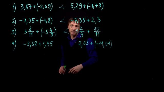 Сложение и вычитание положительных и отрицательных чисел. Часть 2 (разбор задач).
