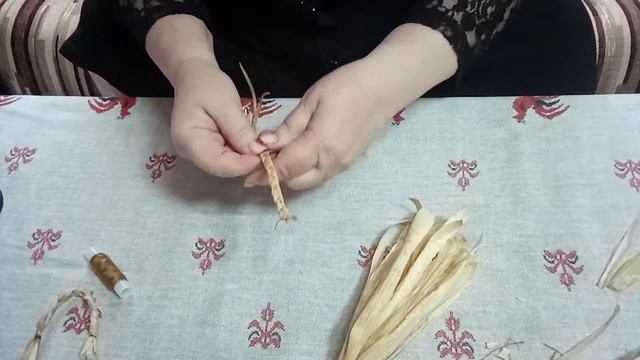 Козочка -видеомастер-класс от Натальи Баевой по плетению из природных материалов.