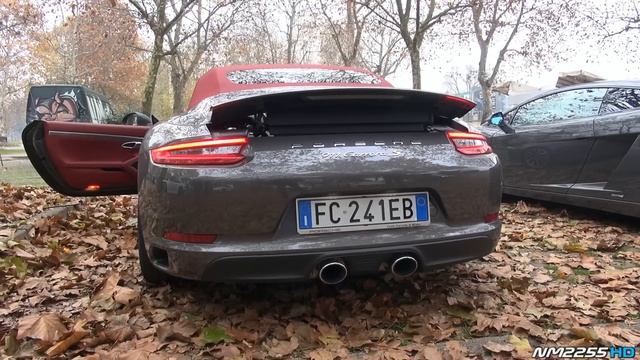 2016 Porsche 991 Carrera S MK2 3.0L Turbo Exhaust Sound - Start Up & Revs